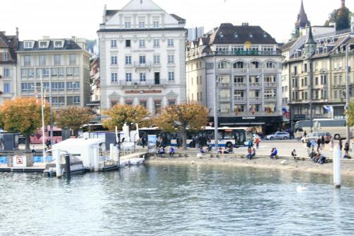 Old Lucerne from Lake Lucerne