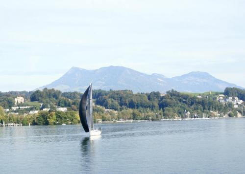 View from Boat on Lake Lucerne